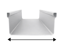 Gutter size